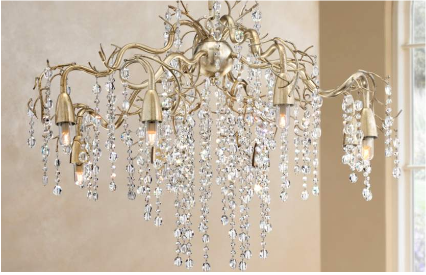 Inspiration for DIY Raindrop Chandelier